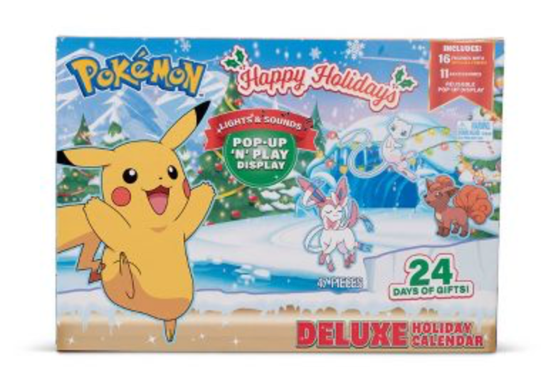 Pokemon Battle Figure Multipack Deluxe Holiday Calendar 2022 Advent Calendar New