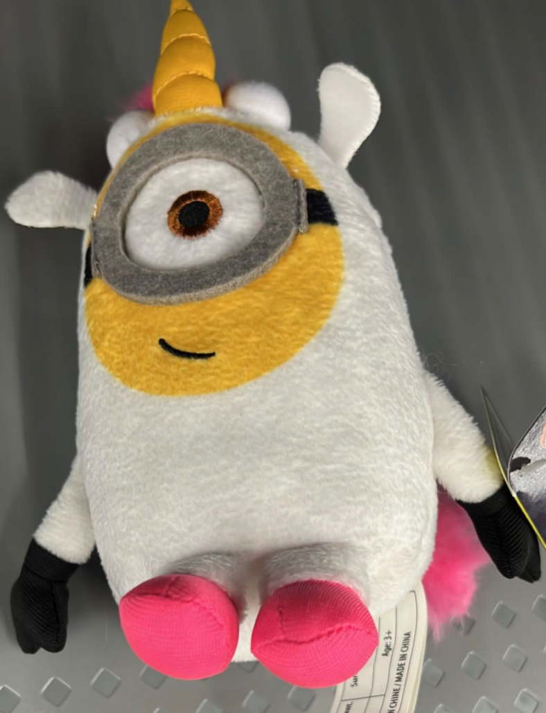 Minions Despicable Me as Unicorn Halloween Plush New with Tags
