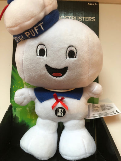 Universal Studios Ghostbuster Stay Puft Medium Plush with Music New with Box