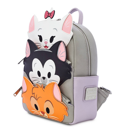 Disney Parks Cats Marie Figaro Oliver Mini Backpack New with Tag