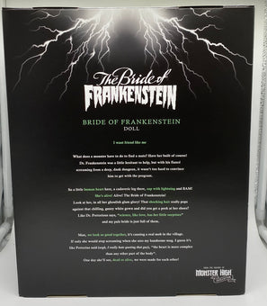 Mattel Creations Monster High Skullector Frankenstein & Bride Doll Set New Box