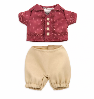 Disney NuiMOs Outfit Handkerchief Button-Down Shirt with Joggers New with Tag