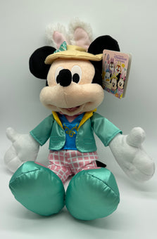 Disney Authentic Shanghai Resort Mickey Easter Bunny Ears Plush New with Tag