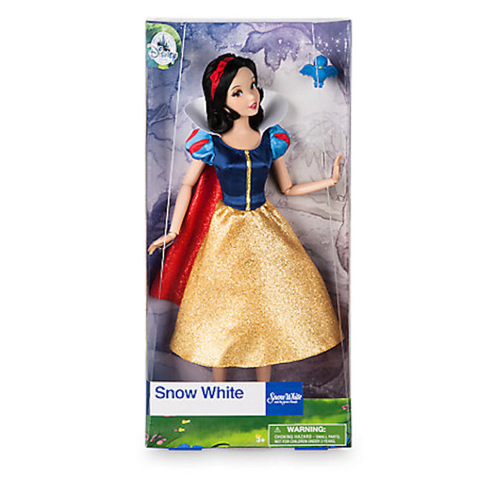 Disney Store Princess Snow White with Bluebird Classic Doll New