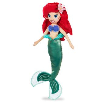 Disney Store The Little Mermaid Ariel Plush Doll Medium 18'' H New