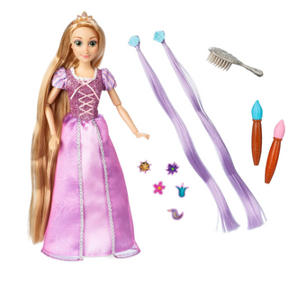 Disney Store Princess Rapunzel Hair Play Doll New with Box