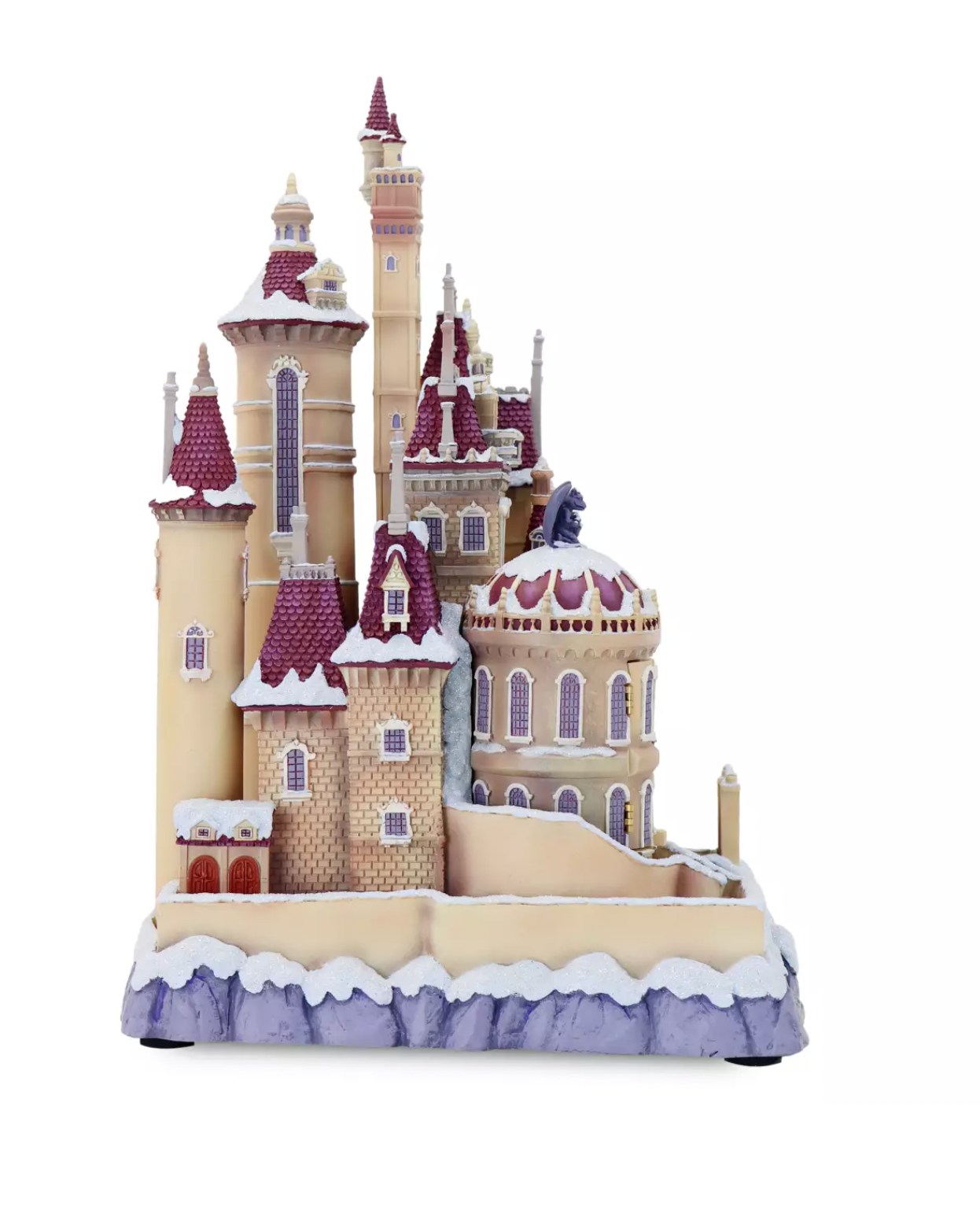 Disney Castle Collection Beauty and the Beast Light-Up Figurine Limited New Box
