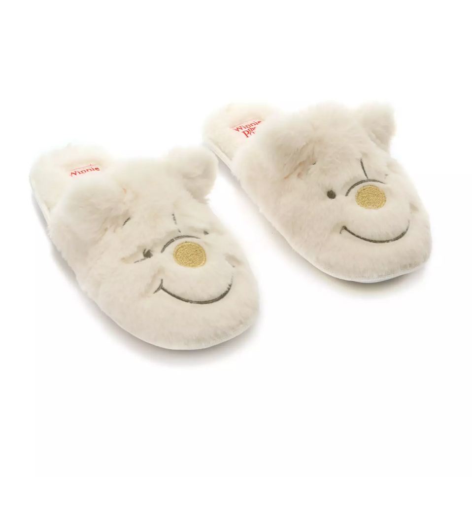 Disney Store Winnie the Pooh Slippers For Adults Size 5 6 New with