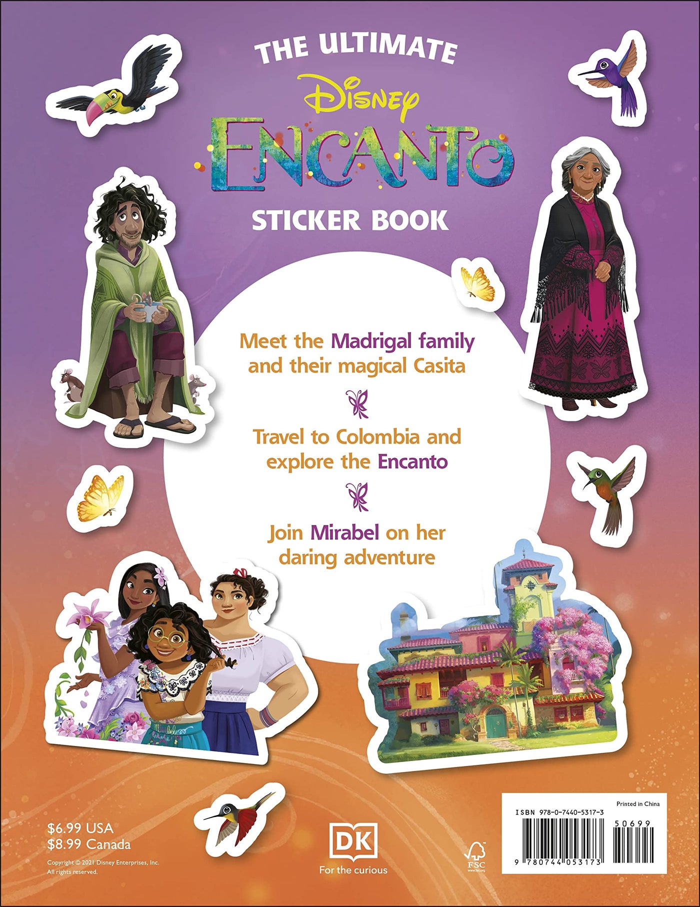 Disney Encanto The Ultimate Sticker Book New Sealed