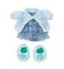 Disney NuiMOs Outfit Blue Jacket and Layered Blue Dress Polka Dot Shoes New Card