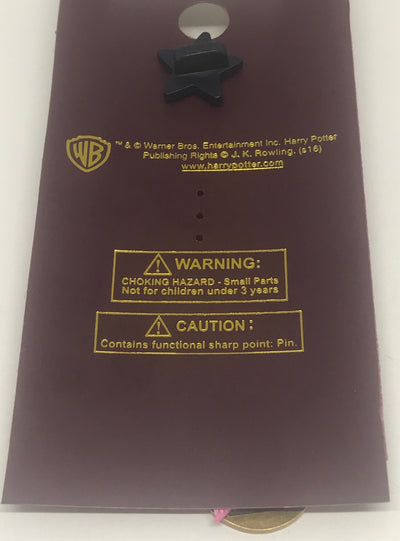 Universal Studios Harry Potter 3 Cat Plate Ribbon Pin Wizarding World New