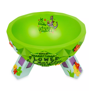 Disney Epcot Flower Garden Festival 2021 Figment Spaceship Earth Bowl Planter