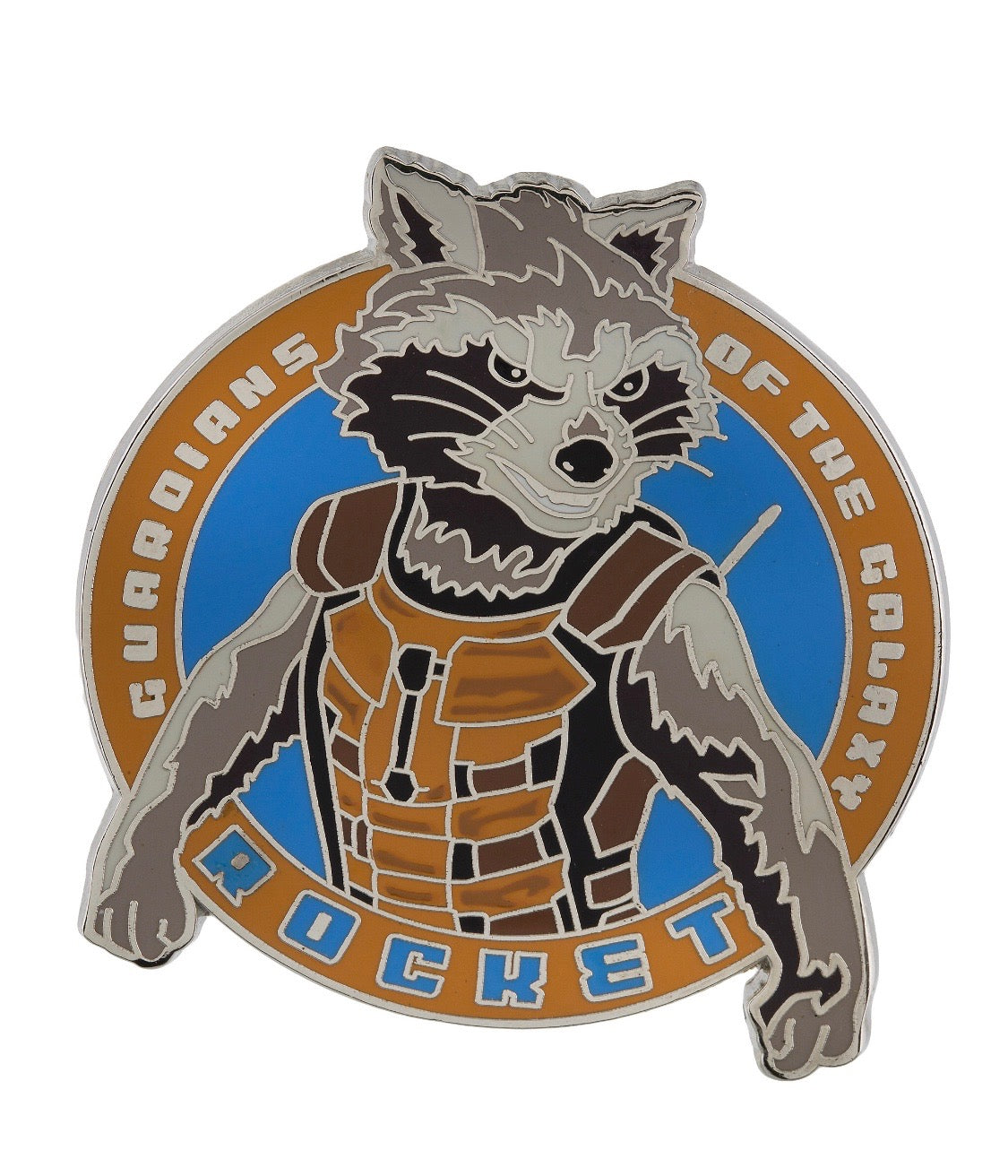 Disney Parks Guardians of the Galaxy Rocket Pin New with Card