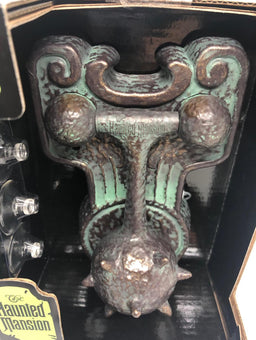 Disney Haunted Mansion 50th Door Knowcker Anniversary With Light and Sound New
