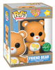 Funko Pop! Earth Day 2022 Te Friend Bear Flocked Figure New with Protector