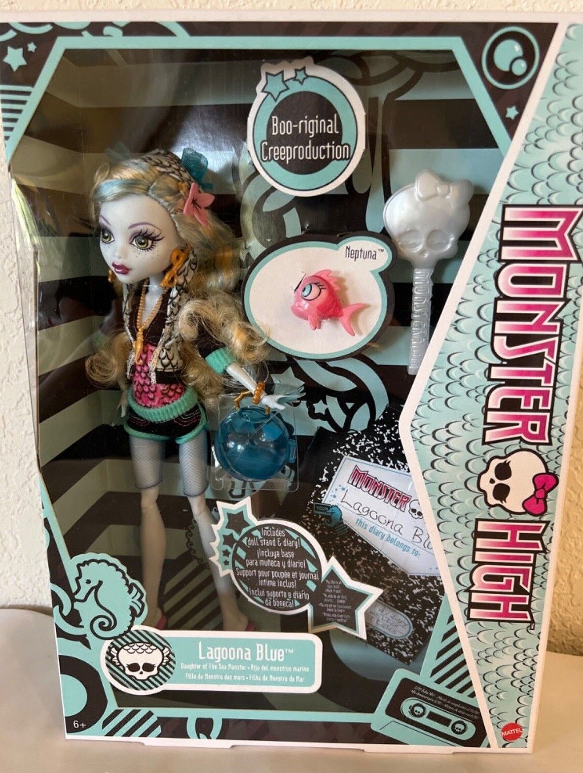 Mattel Monster High 2022 Boo-Riginal Creeproduction Frankie Stein Doll New w Box