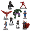 Disney Avengers Against Earth's Evildoers Deluxe Figurine Play Set New with Box