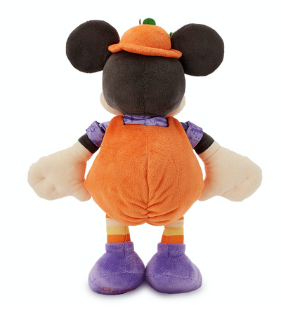 Disney Store 2020 Mickey Mouse Jack-o'-lantern Halloween Plush New with Tag