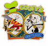 Disney 90th Anniversary Goofy Pin Limited Release New with Card