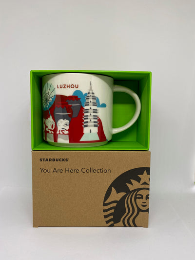 Starbucks You Are Here Collection Luzhou China Ceramic Coffee Mug New With Box