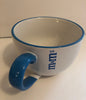 M&M's World Blue Character Cappuccino Ceramic Mug New