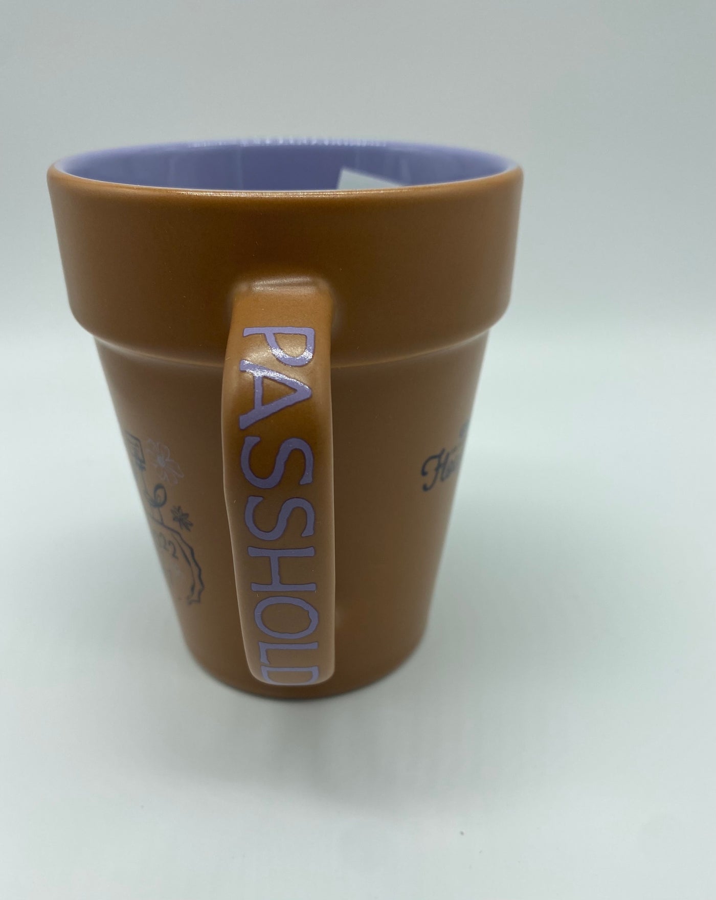 Disney Epcot Flower and Garden 2022 Figment Passholder Coffee Mug New