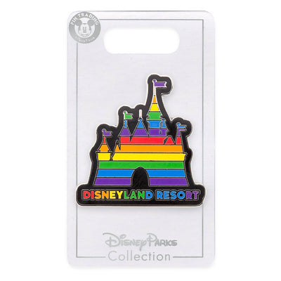 Disney Parks Disneyland Rainbow Collection Fantasyland Castle Pin 2020 New