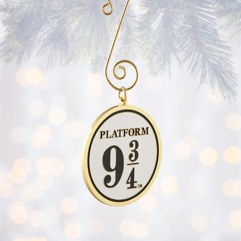 Universal Studios Harry Potter Platform 9 3/4 Enamel Ornament New with Tags