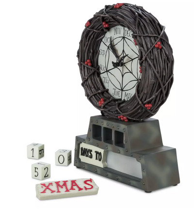Disney The Nightmare Before Christmas Light-Up Countdown Clock Calendar New Box