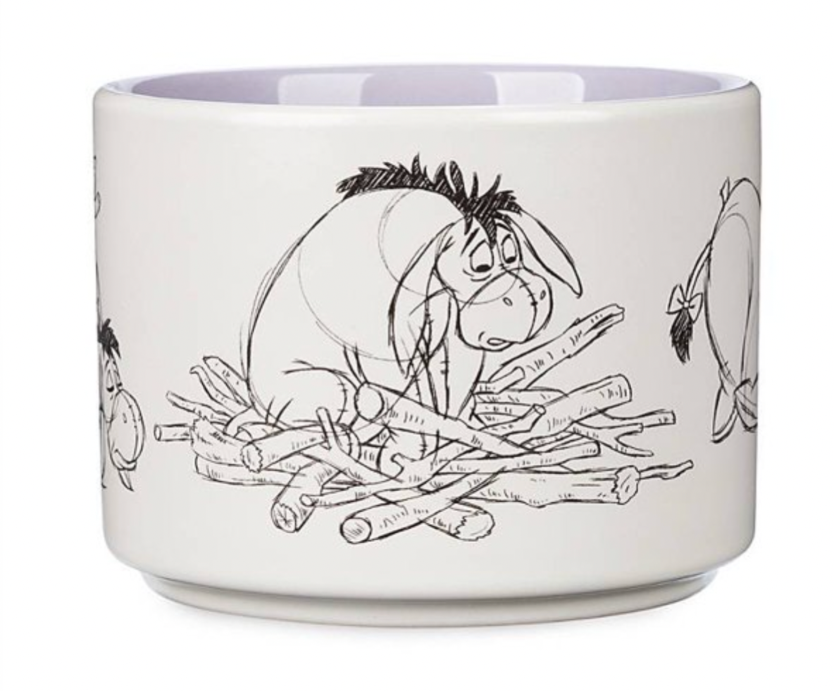 Disney Animation Sketch Poses Eeyore Ceramic Coffee Mug New