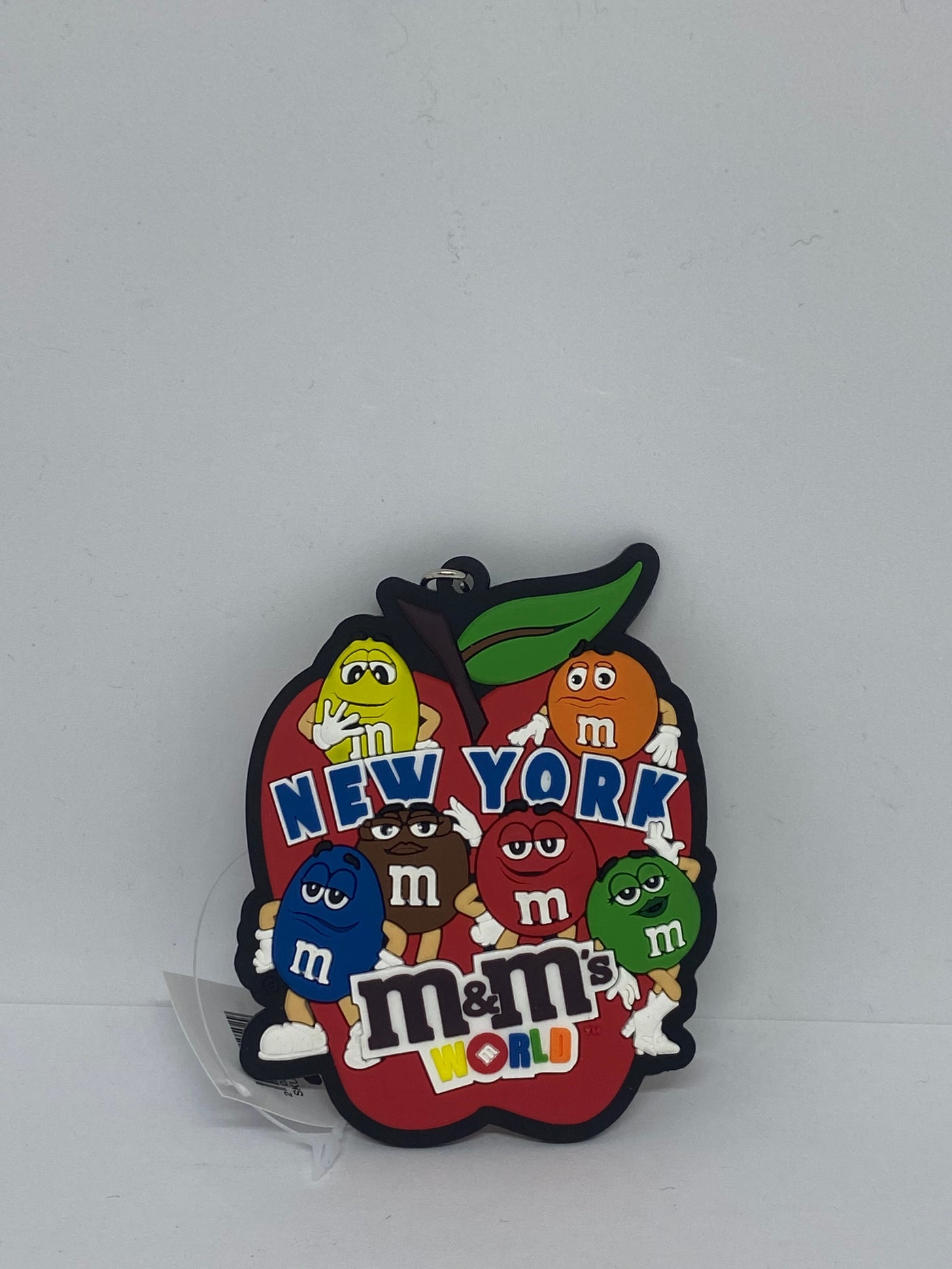 M&M's World Characters New York Big Apple Keychain New with Tags