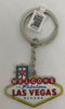 M&M's World Welcome to Fabulous Las Vegas Sign Metal Lentil Keychain New