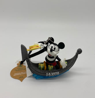 Disney Parks Epcot Italy Mickey Gondola La Vita e' Bella Christmas Ornament New