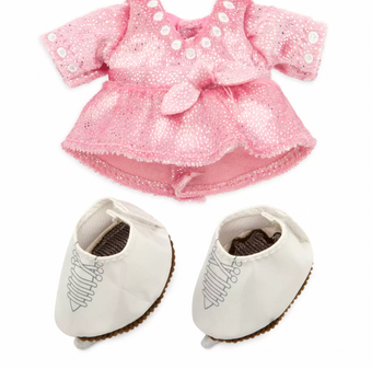 Disney NuiMOs Outfit Pink Figure Skate Dress with Skates New with Card