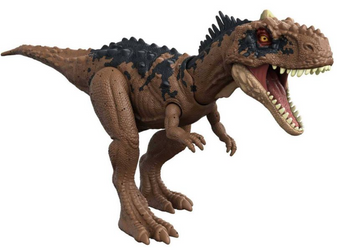 Jurassic World Dominion Roar Strikers Rajasaurus Dinosaur Figure New With Box