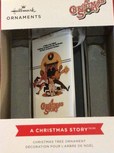 Hallmark 2021 A Christmas Story Video Cassette Christmas Ornament New with Box