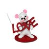Annalee Dolls 2023 Valentine 3in LOVE Mouse Plush New with Tags