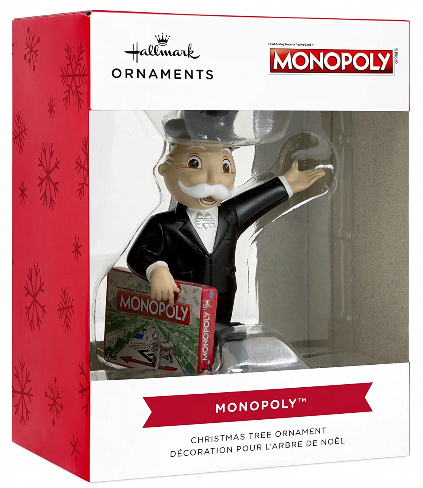 Hallmark Hasbro Monopoly Game Christmas Ornament New with Box
