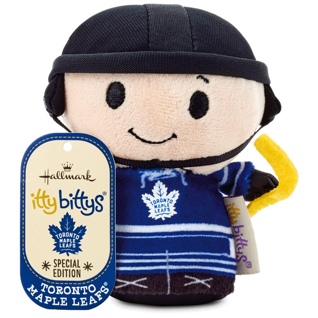 Hallmark NHL Toronto Maple Leafs Special Itty Bittys Plush New with Tag