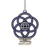 Disney Epcot 35th Anniversary Ornament Metal Walt Disney World New