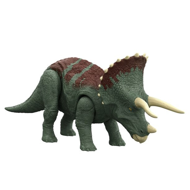 Jurassic World Dominion Roar Strikers Triceratops Dinosaur Pack Toy New With Box