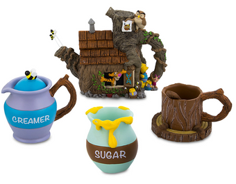 Disney Parks Winnie the Pooh Mini Tea Set New with Box