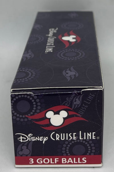 Disney Cruise Line Mickey Icon 3 Golf Balls New with Box