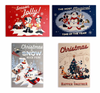 Disney Walt's Holiday Lodge Christmas is Happier Together 16 Greeting Cards New