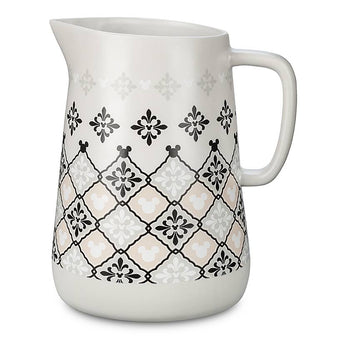 Disney Parks Mickey Mouse Ceramic Pitcher Vase Homestead Collection New
