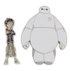 Disney Parks Big Hero 6 Hiro and Baymax Pin Set New with Card