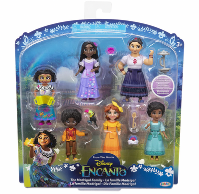 Disney Encanto Doll Figures The Madrigal Family 6 Pack Set Mirabel Isabela Luisa