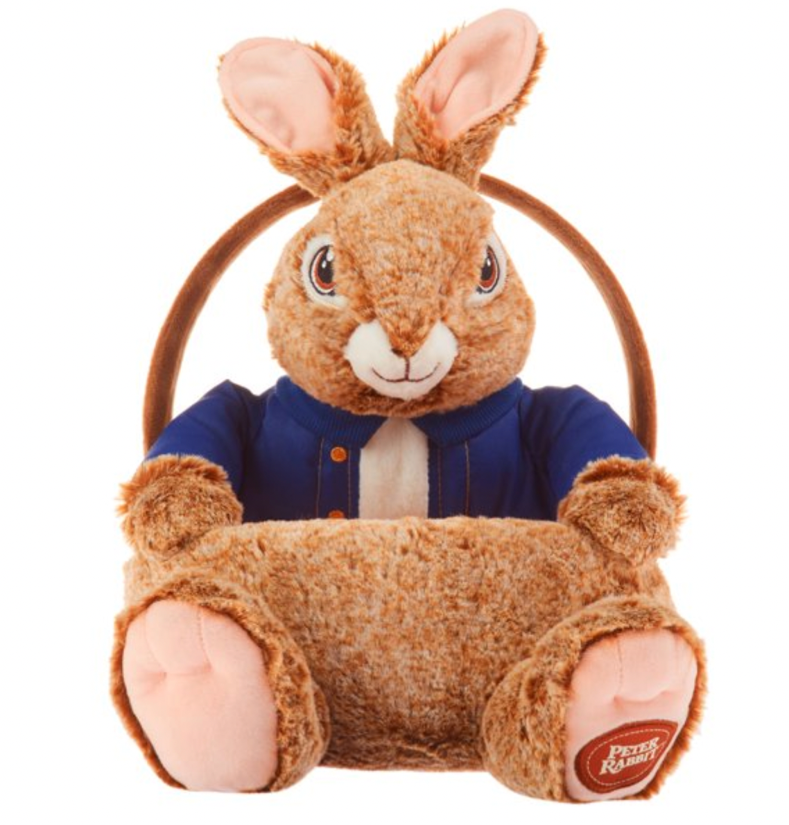 Peter Rabbit 2 Movie Large Plush Easter Basket New with Tag