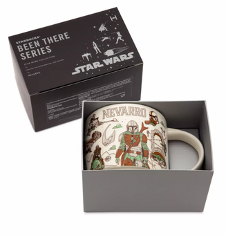 Disney Starbucks Been There Star Wars Nevarro Ceramic Coffee Mug New with Box