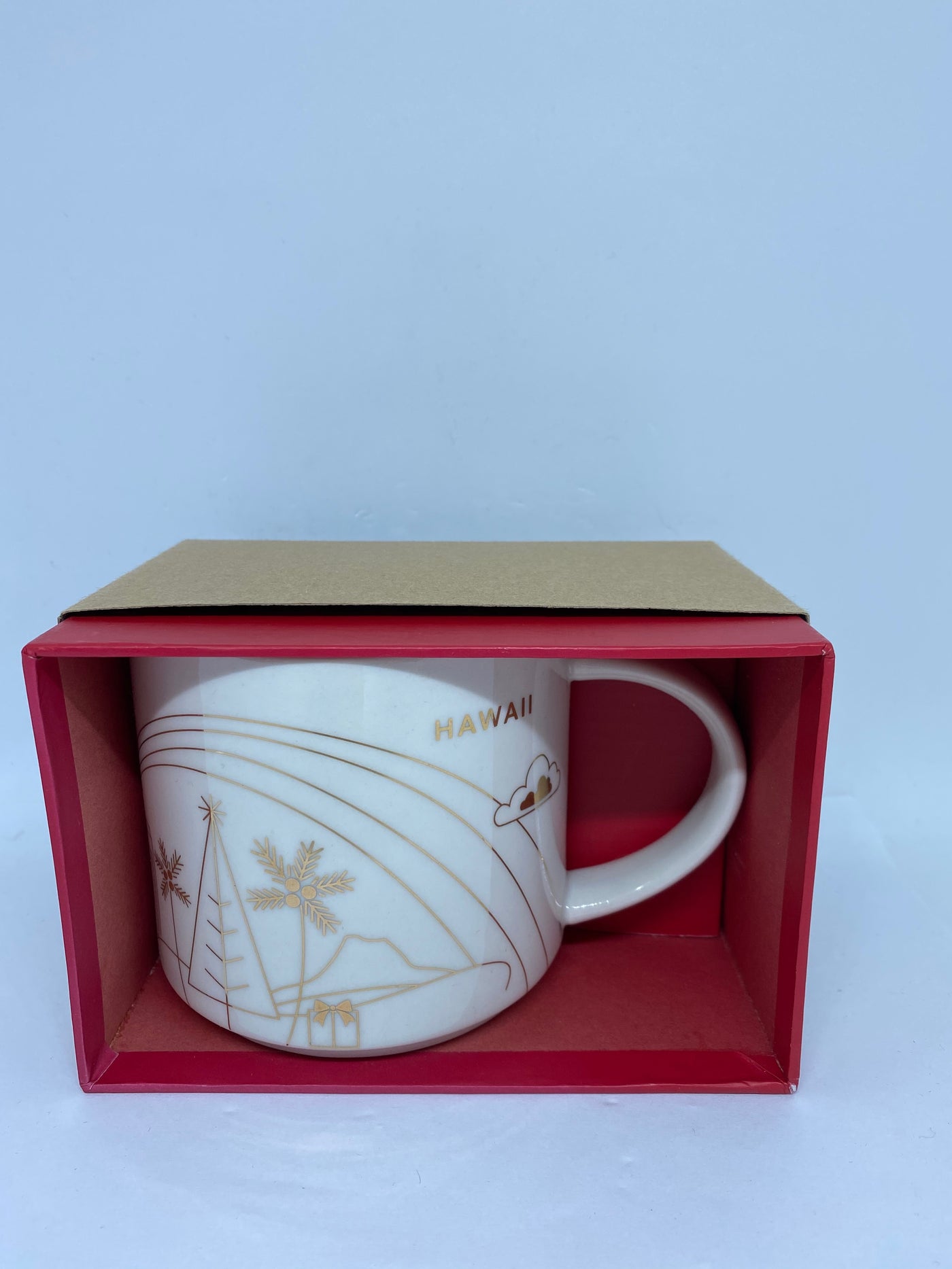 Starbucks You Are Here Holiday Hawaii Ceramic Coffee Mug New With Box